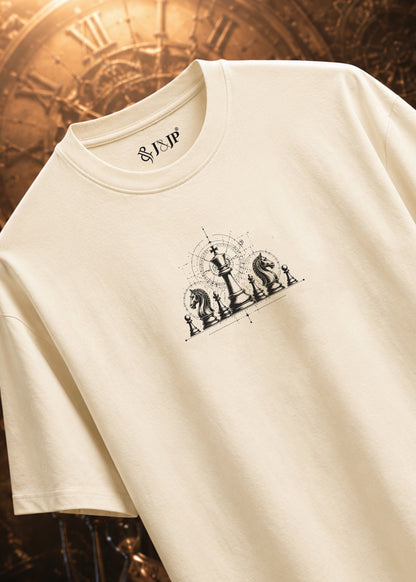 Chess Edition – Time Counts. Legends Move. Black Print T-Shirt