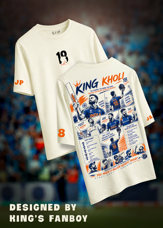 King Kohli Tribute Edition - Fanboy Tee