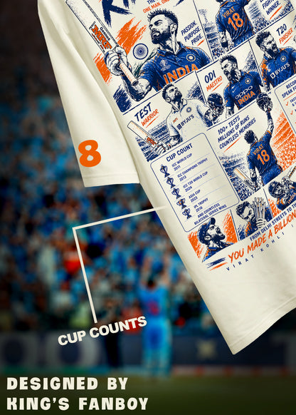 King Kohli Tribute Edition - Fanboy Tee