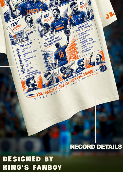 King Kohli Tribute Edition - Fanboy Tee
