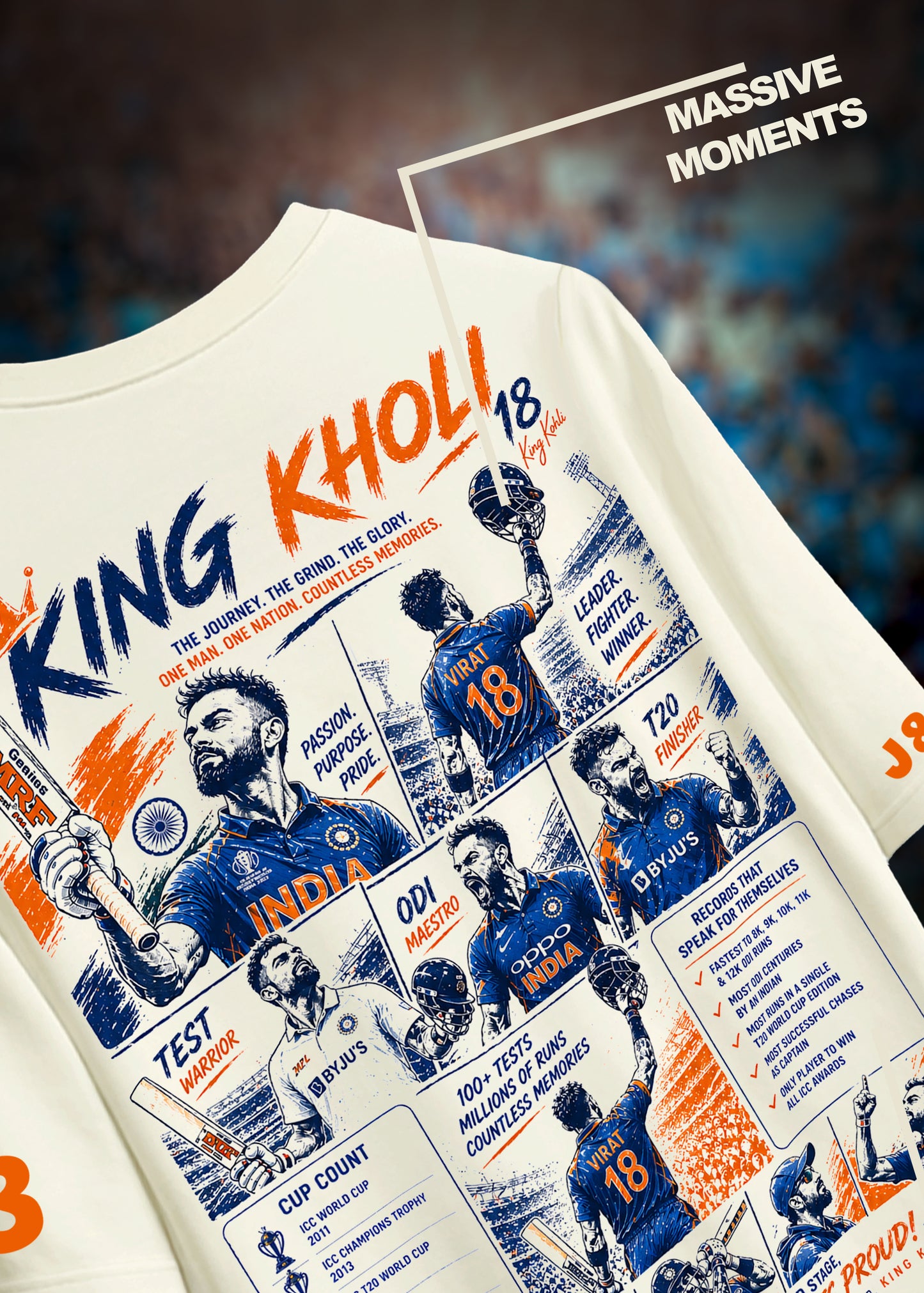 King Kohli Tribute Edition - Fanboy Tee