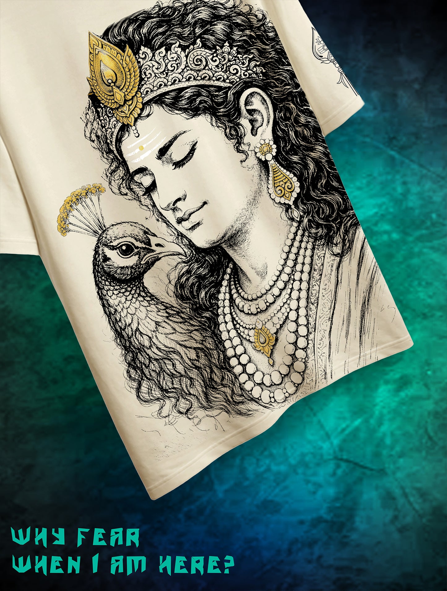 LORD MURUGAN DIVINE GRAPHIC T-SHIRT