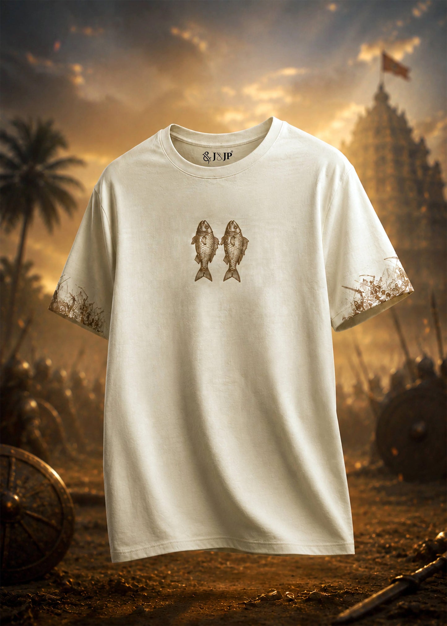Marudhu Pandiyargal Tamil Heritage T-Shirt