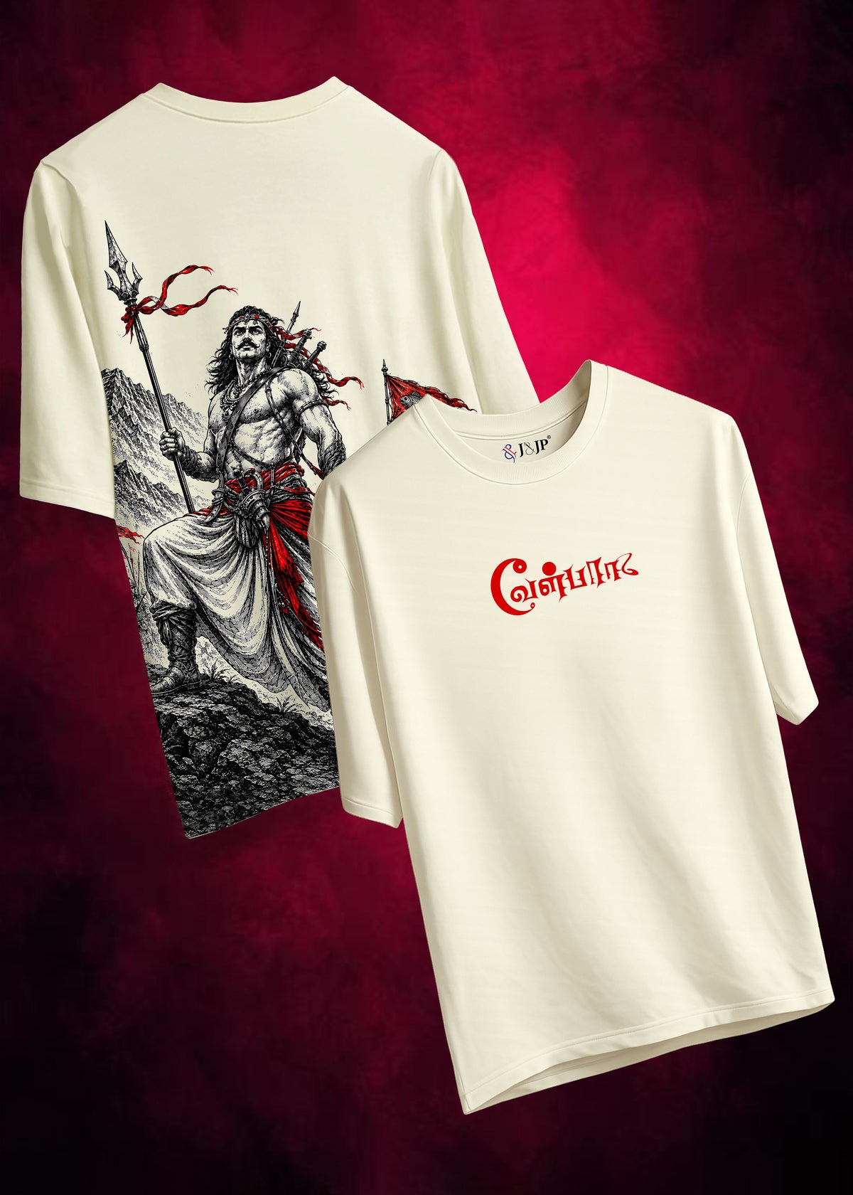 Velpari Warrior Premium Graphic Printed Mens T-Shirt