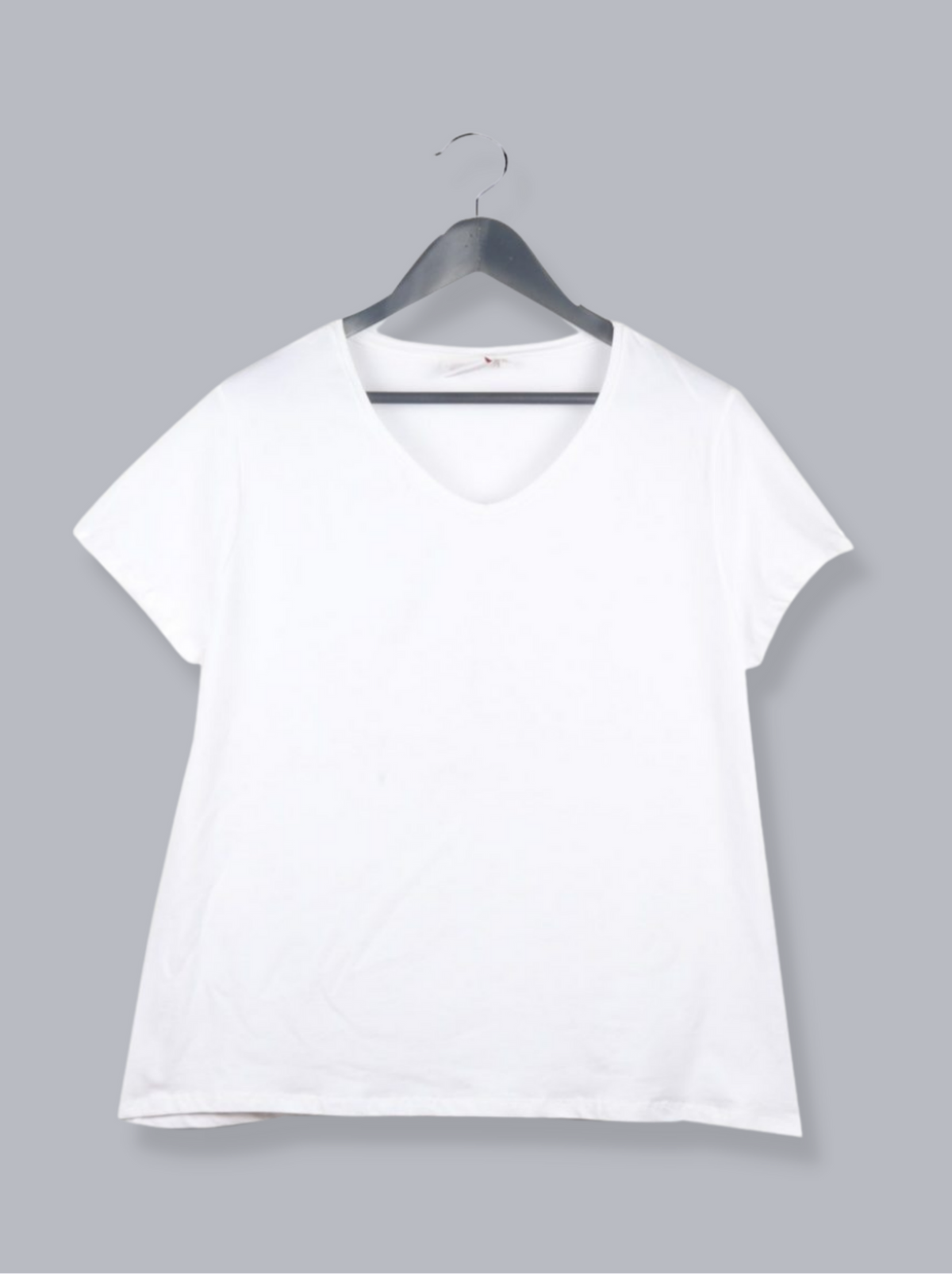 Mens White Half sleeve Solid Single Jersey T-shirt