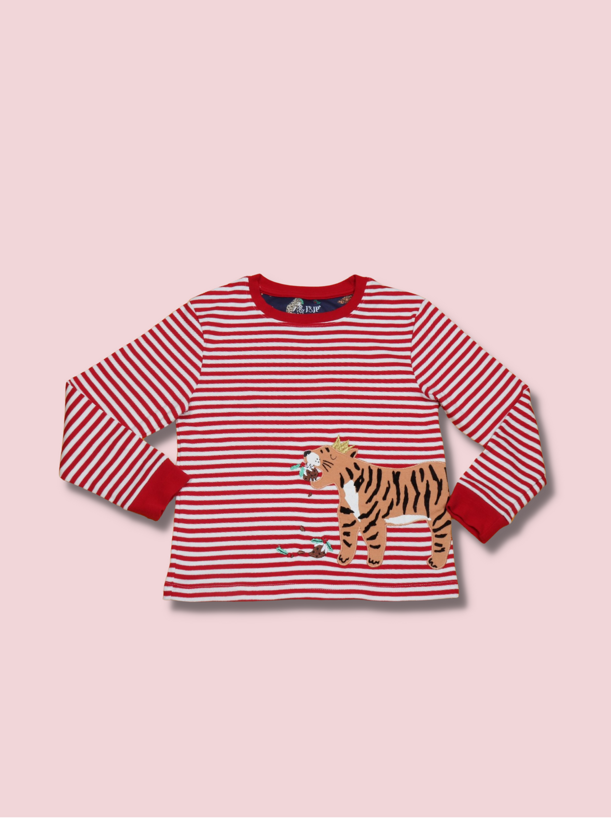 Kids Red Full sleeve  Single Jersey T-Shirt
