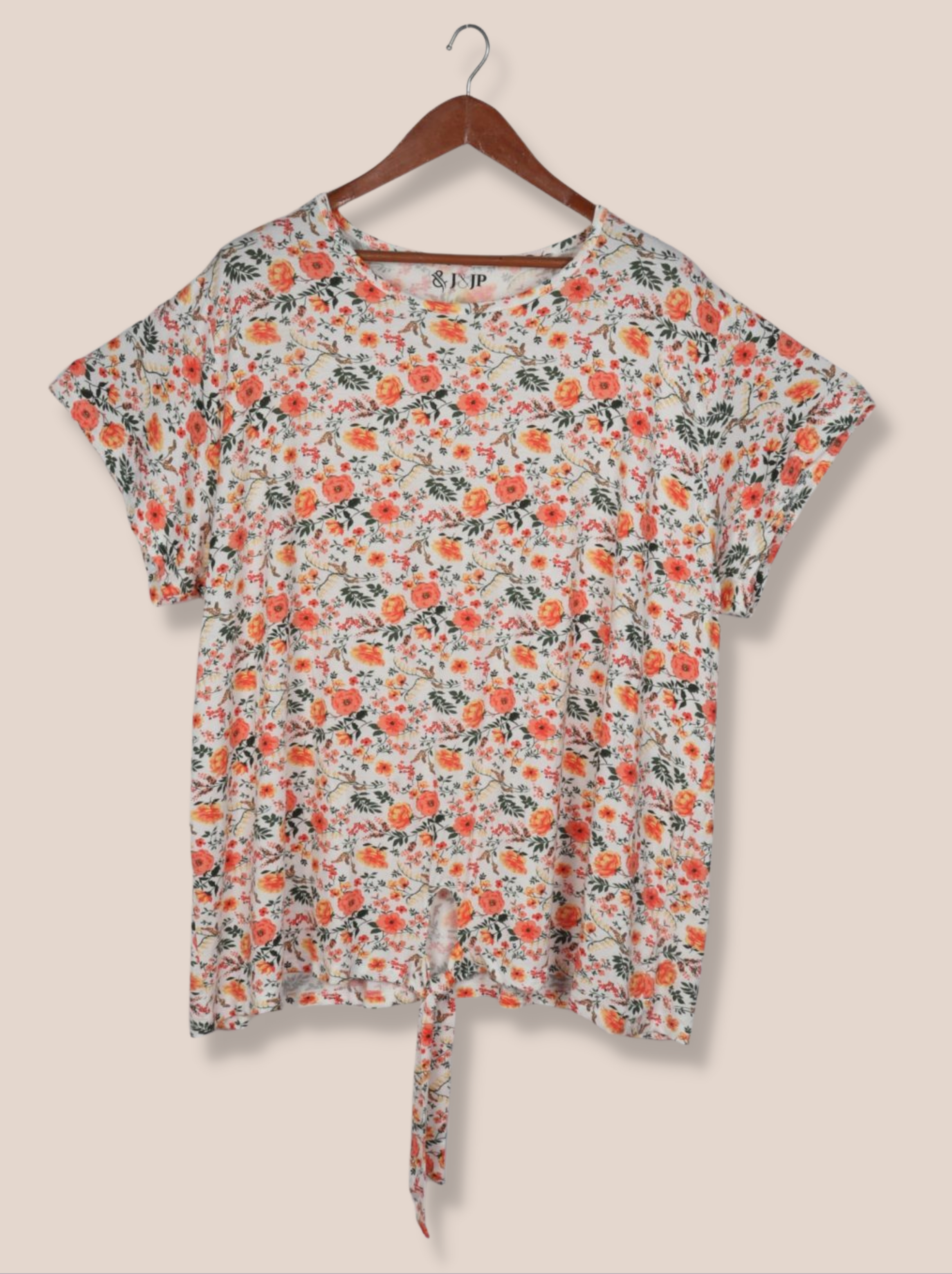 Women Multicolour Short Sleeve  Cotton Lycra T-Shirt